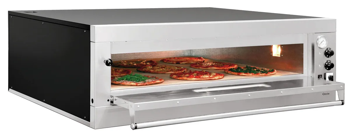 Pizzaofen - 9 Pizzen