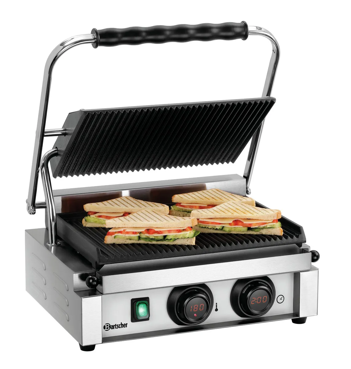 Kontaktgrill Panini - Gerillte Platten