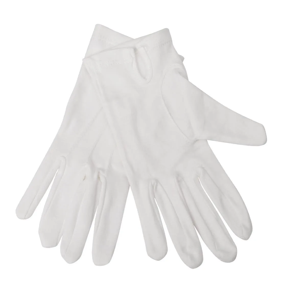 Weiße Servierhandschuhe für Männer - Größe S/M