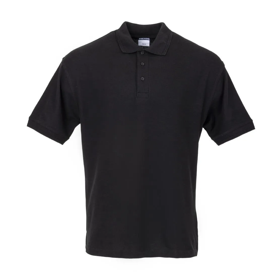 Polo Mixte Schwarz - Größe M