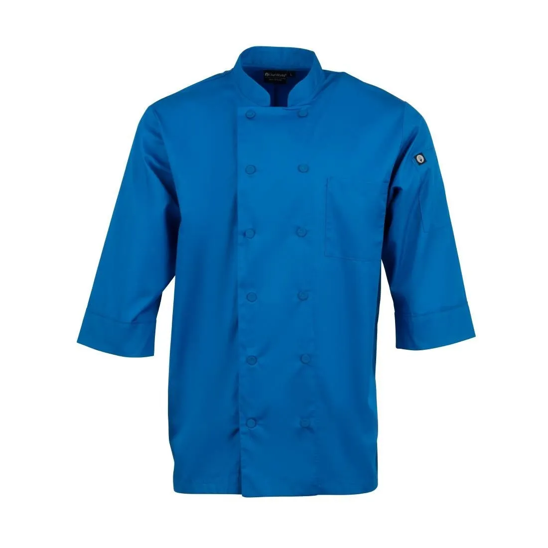 Küchenjacke Unisex Blau - Größe M