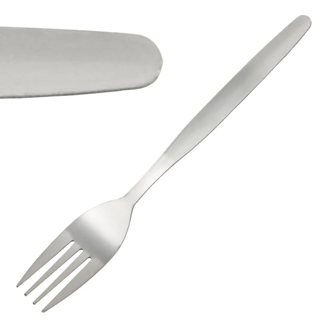 Tischgabel Kelso aus Edelstahl - 12er Pack