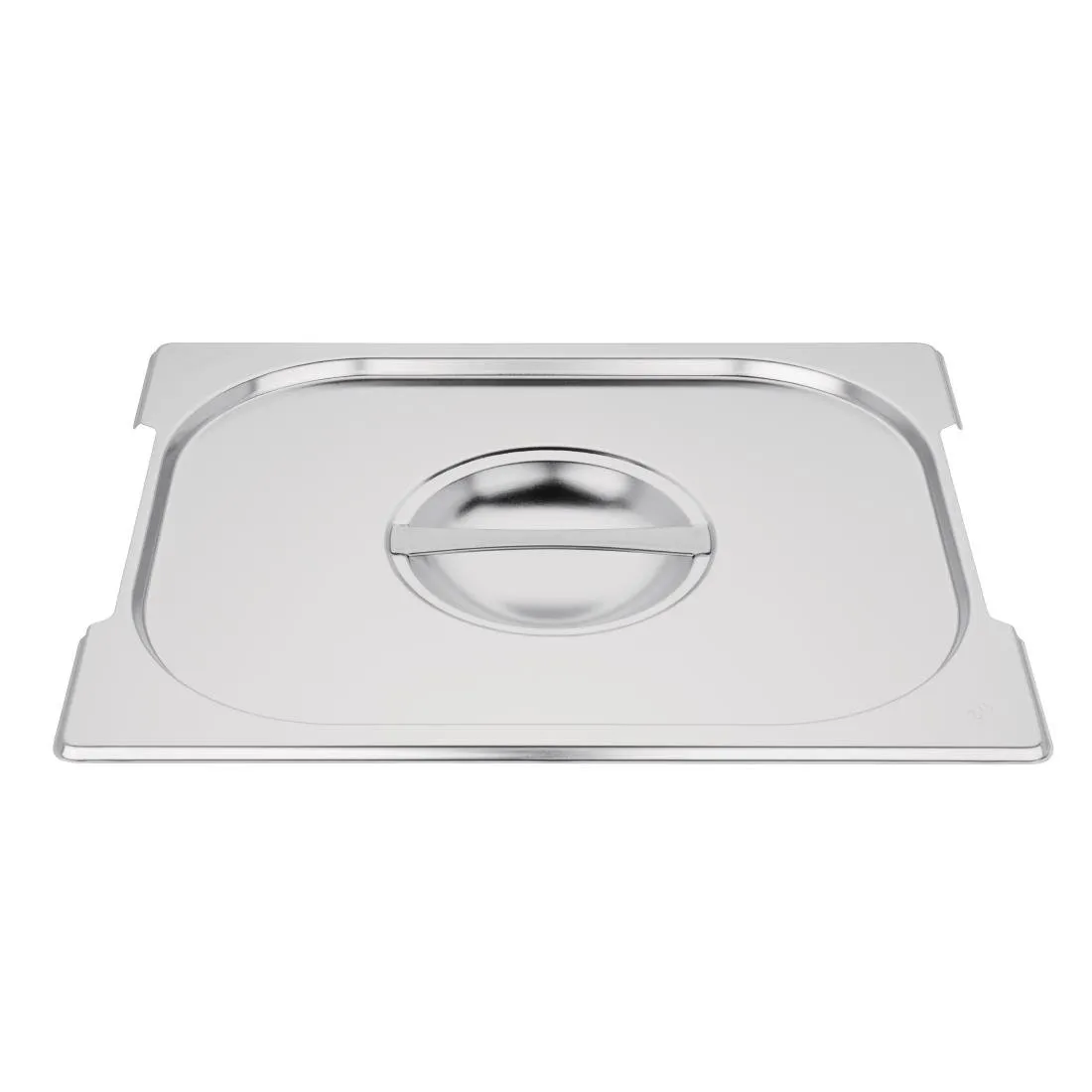 Deckel GN 1/2 aus Edelstahl für Behälter mit Griffen