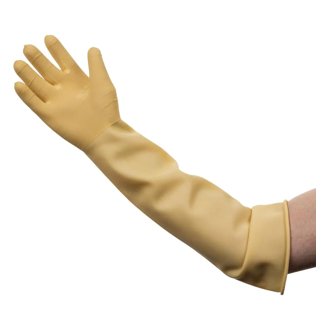 Professionelle Reinigungshandschuhe - 600 mm - Größe 8
