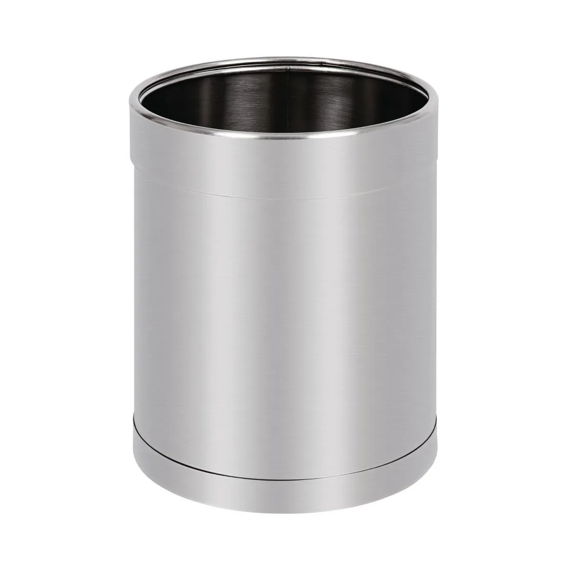 Papierkorb aus Edelstahl - 10,2 L