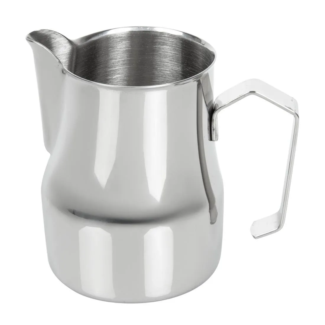 Milchkanne aus Edelstahl für Latte mit Henkel - 500 ml