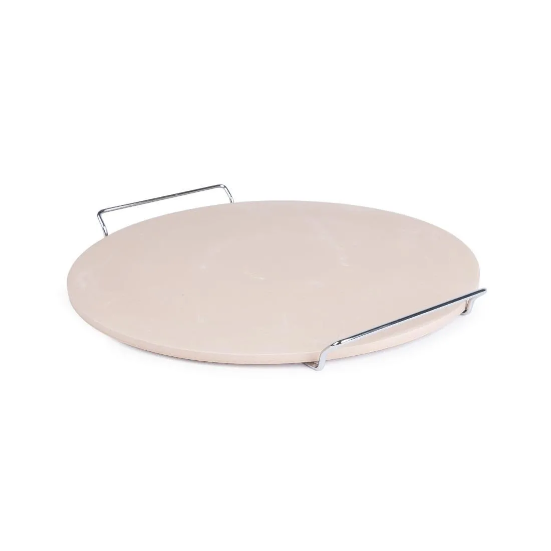 Pizzastein rund mit Ständer - Ø 380 mm