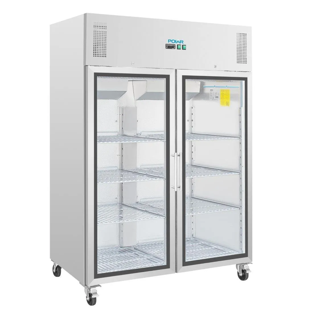 Kühlschrank mit positiver Kühlung Doppel GN 2/1 Serie G - 1200 L