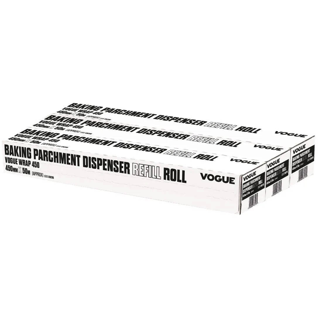 Backpapierrollen für Wrap-Spender 450 - Packung mit 3