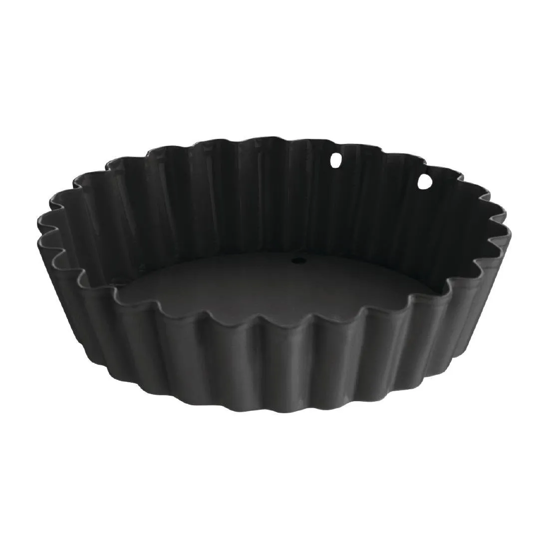 Tartelette-Backform mit Antihaftbeschichtung und herausnehmbarem Boden - ø 8 cm - Set mit 3 Stück