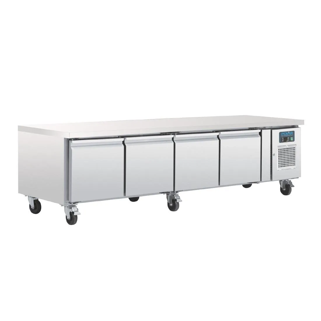 Unterbau-Kühlschrank GN 1/1 Serie U - 4 Türen - 420 L