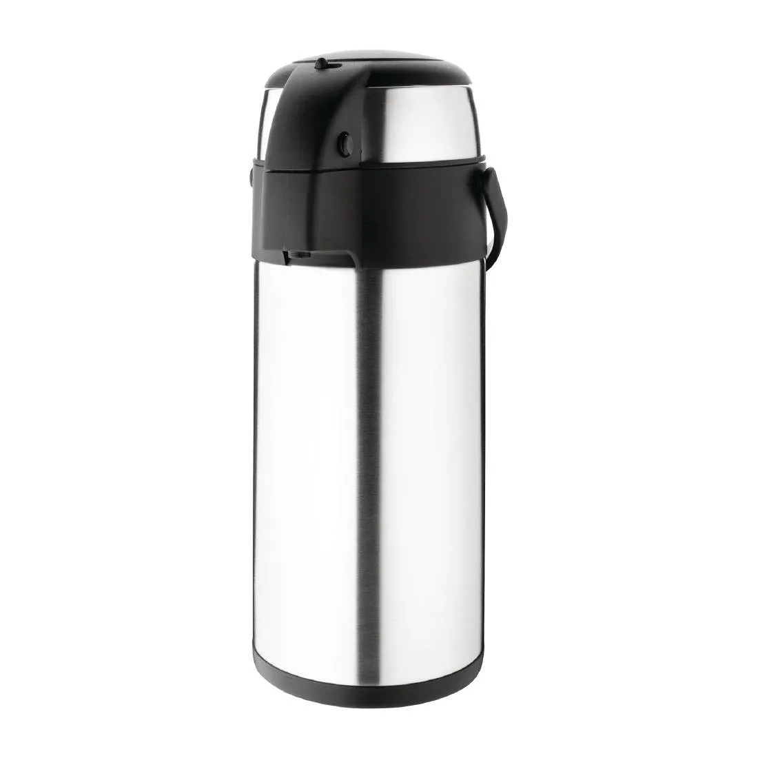 Krug mit Doppelwandpumpe aus Edelstahl 5L