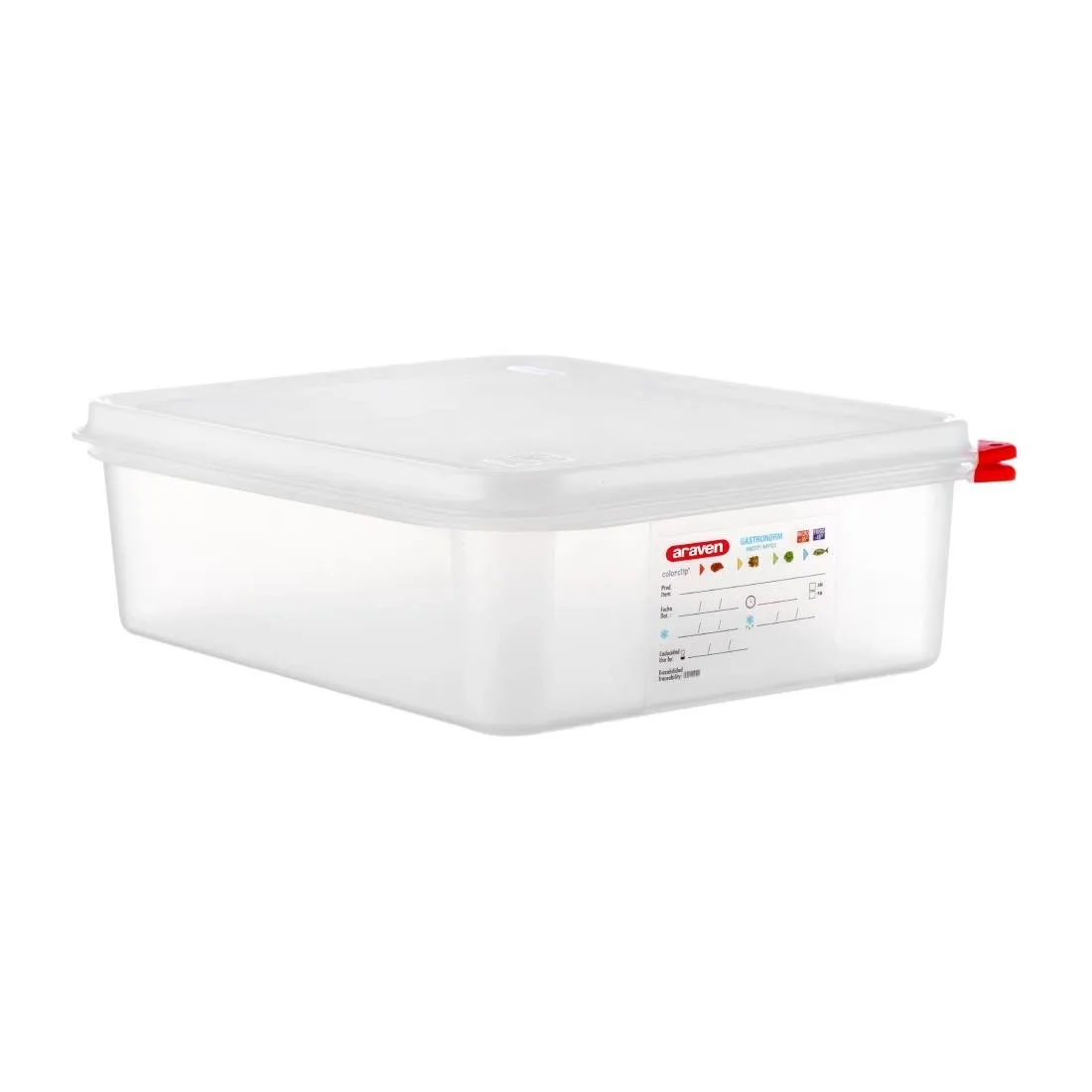 Lebensmittelbehälter GN1/2 6,5L - Set aus 4