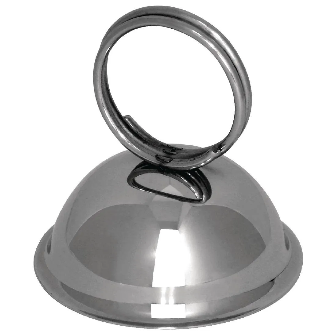 Speisekartenhalter mit Edelstahlring