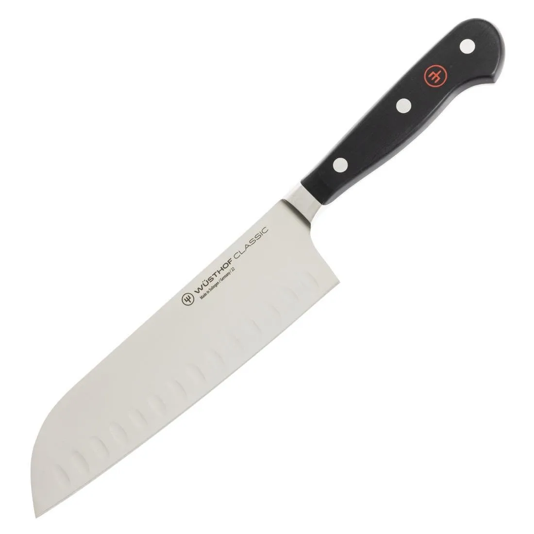 Santoku-Messer aus Kohlenstoffstahl - 170mm