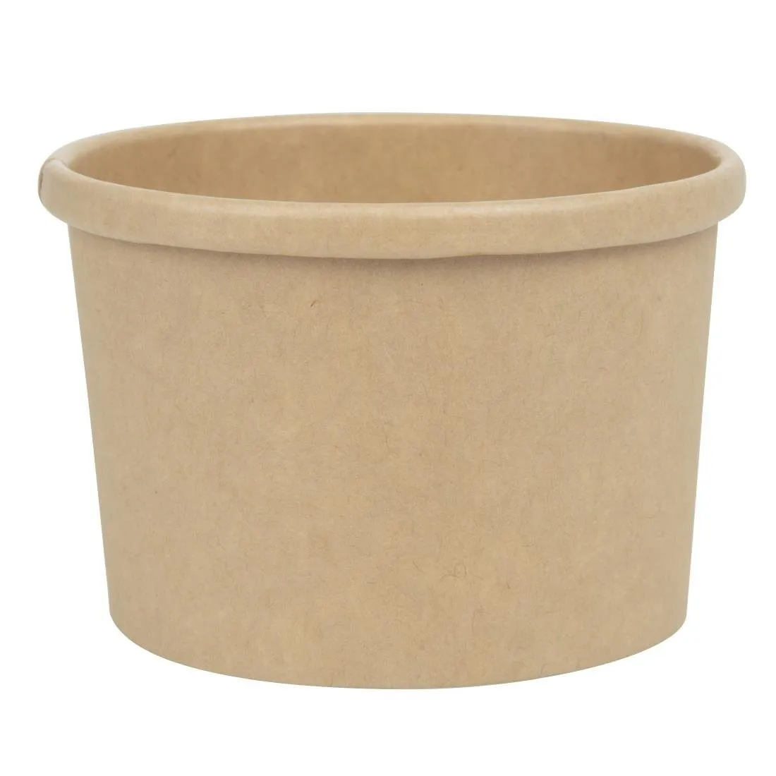 Suppenschüsseln aus mikrowellengeeignetem und recycelbarem Kraftpapier - 225 ml - Packung mit 500