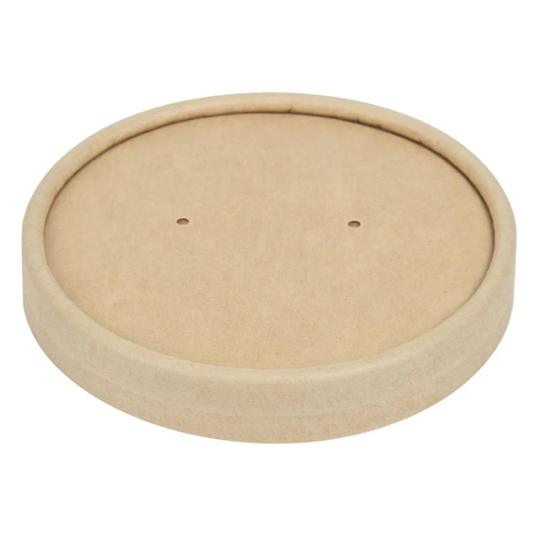 Deckel für mikrowellengeeignete, recycelbare Kraft-Suppenschalen 225ml und 350ml - Set von 500