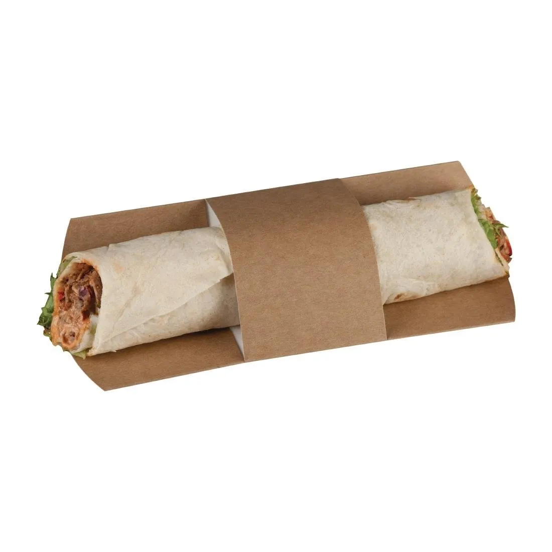 Kompostierbare Tortilla-Kraftetuis - Packung mit 1000 Stück