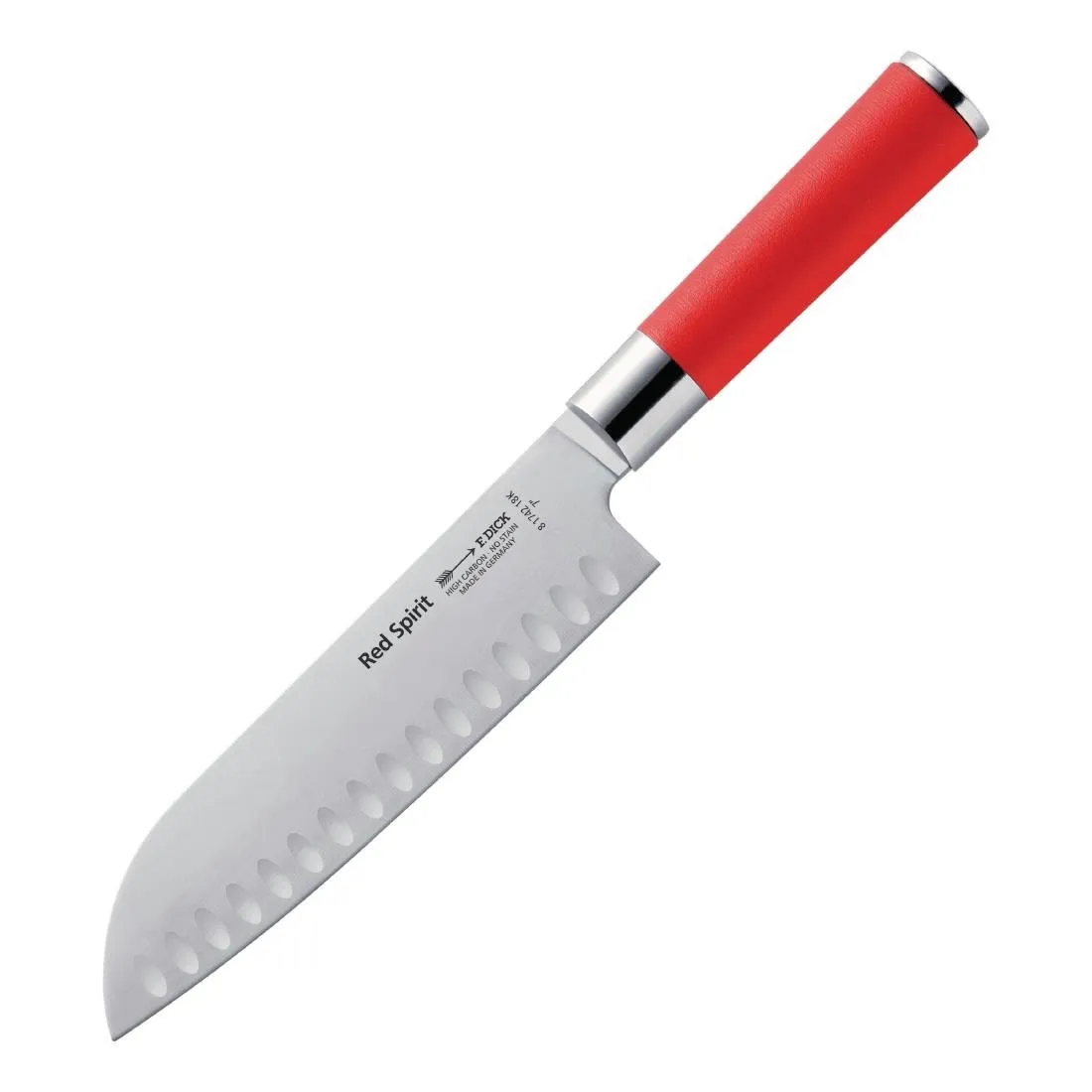 Santoku Alveolenschliff Red Spirit - 180mm