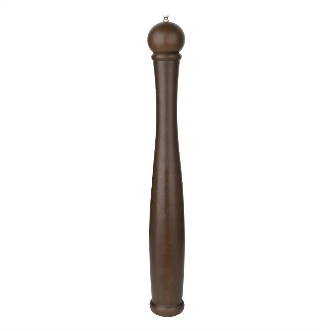 Tischmühle Salz oder Pfeffer aus dunklem Holz