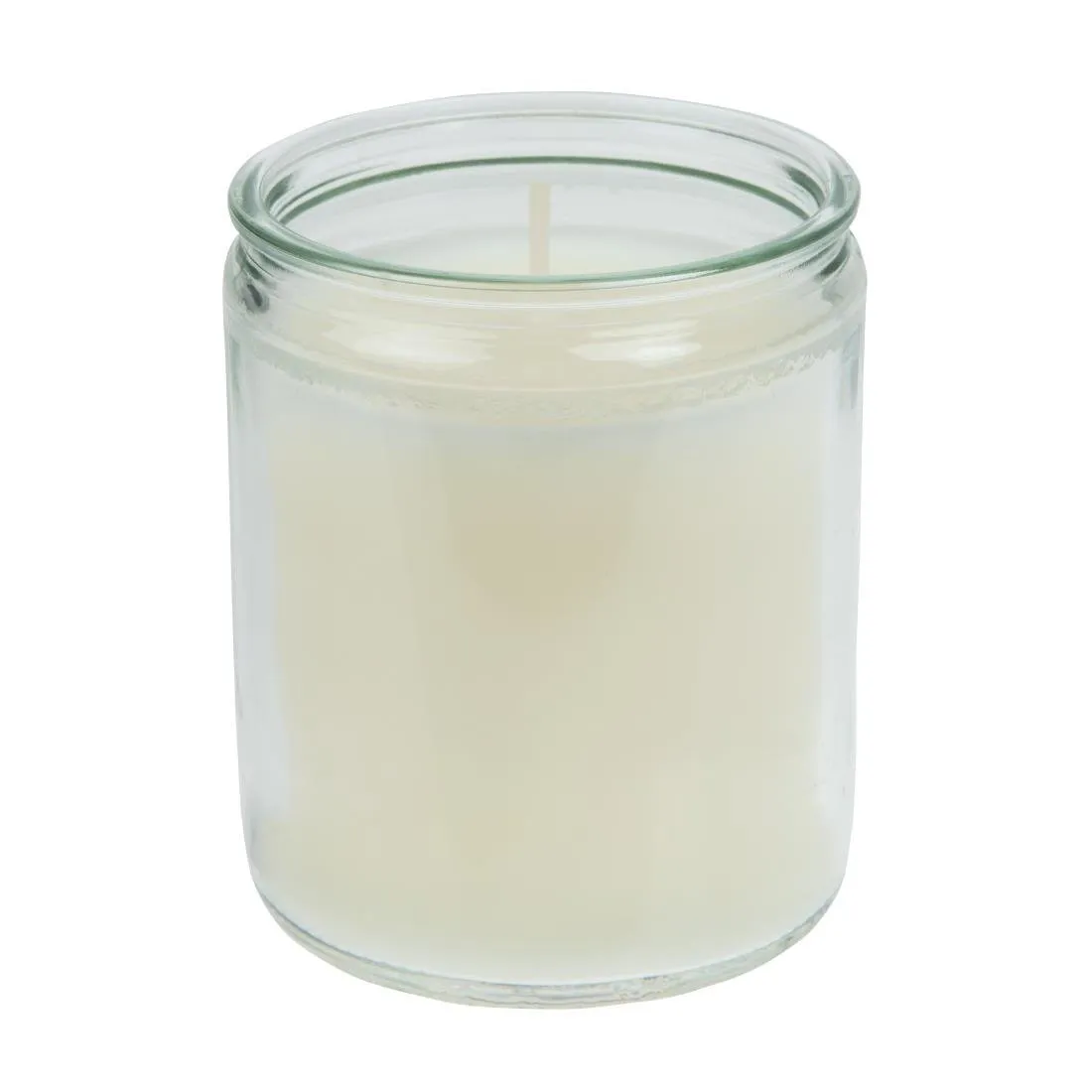 Durchsichtige Glas-Kerze Bolsius Starlight - Packung mit 8