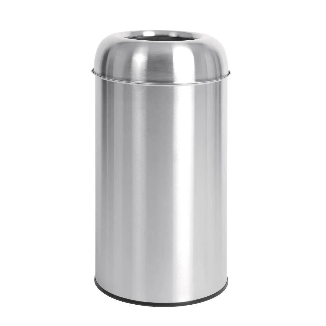 Mülleimer Dome aus Edelstahl - 40L