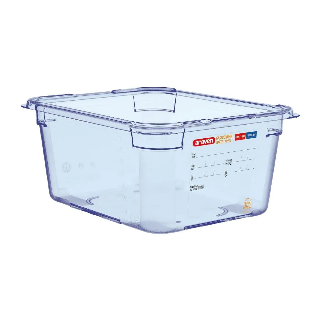 Behälter Hermétique Blau Abs Gn1/2 150mm