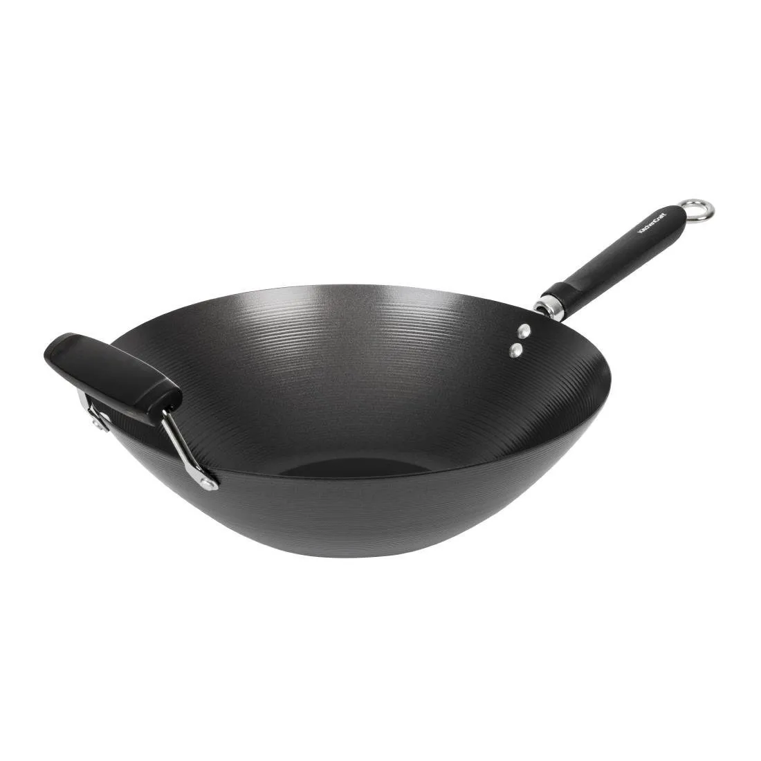 Wok mit flachem Boden und Antihaftbeschichtung - 35 cm