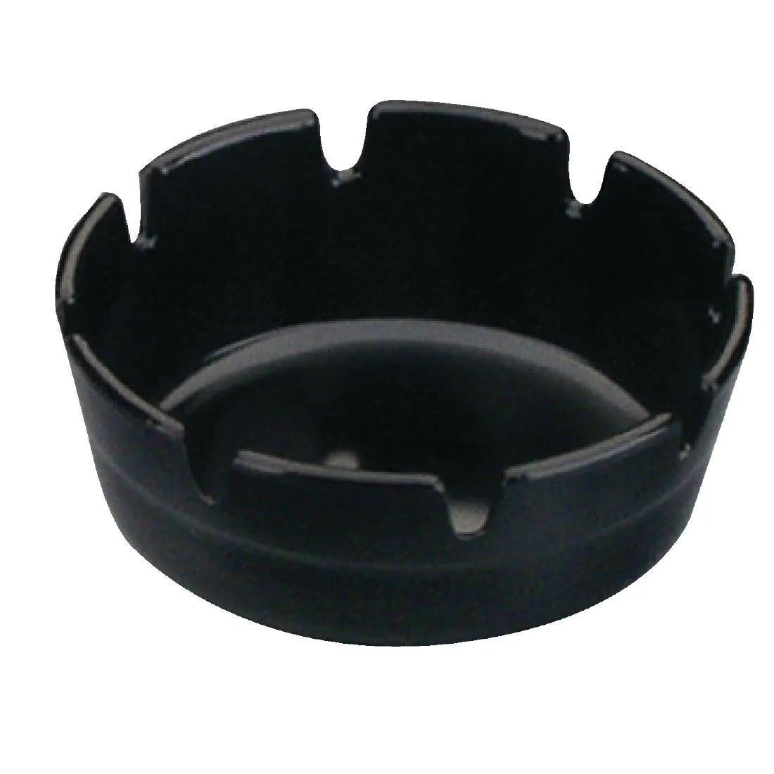 Aschenbecher Schwarz aus Melamin - Ø 100mm