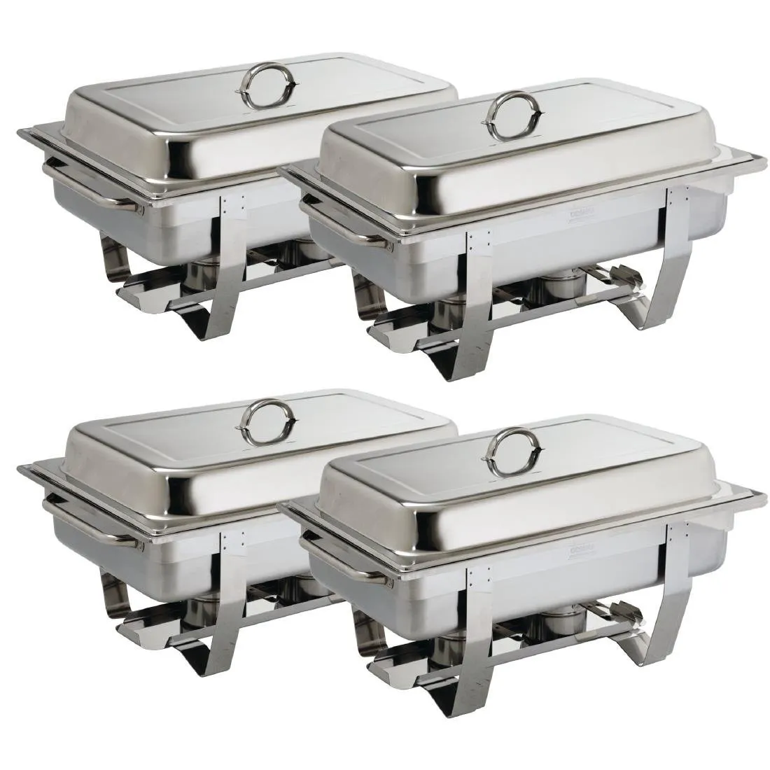 Chafing Dish Mailand 9 L - GN 1/1 - Set von 4
