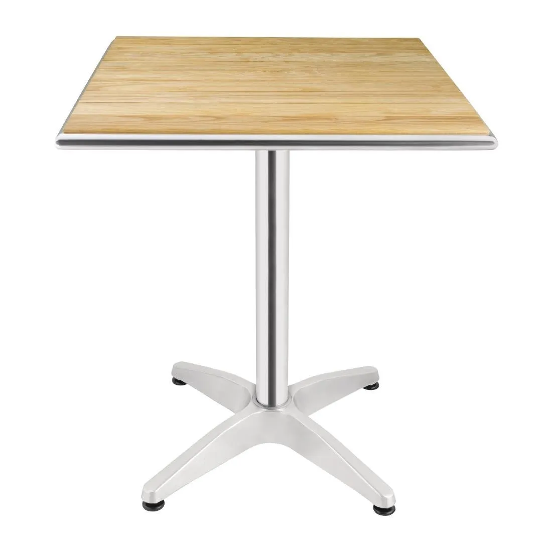 Quadratischer Esstisch aus Eschenholz 60 x 60 cm