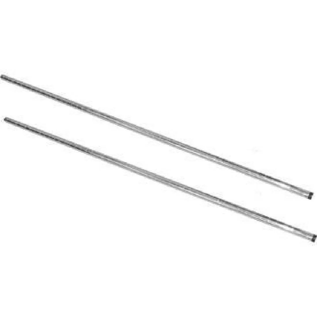 Verchromte Pfosten Gerade Stange 1270Mm