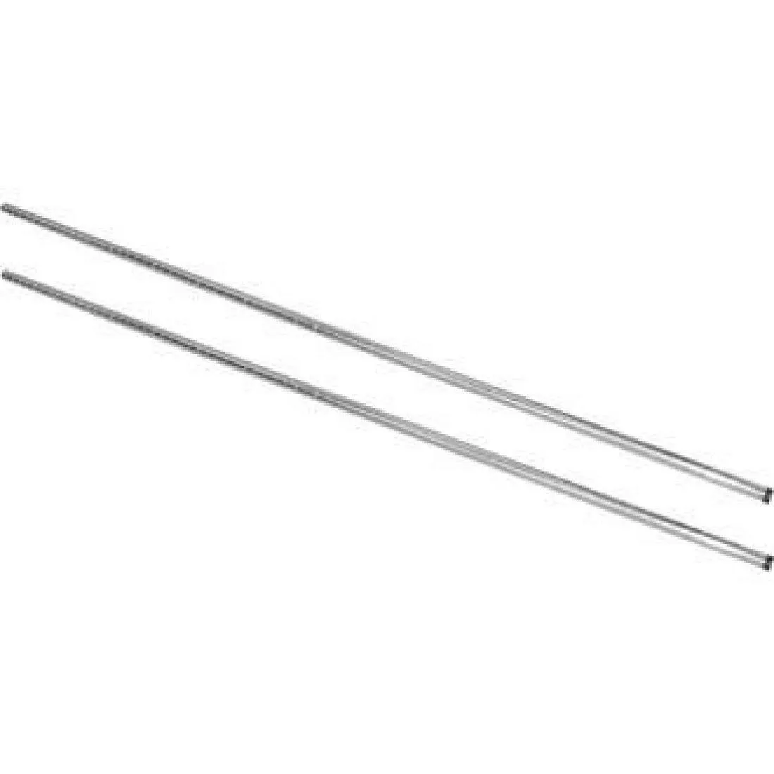 Pfosten Chrom gerade 1830mm