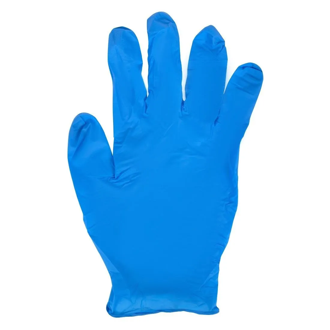 Handschuhe aus blauem, ungepudertem Nitril, Größe M - Packung mit 100 Stück