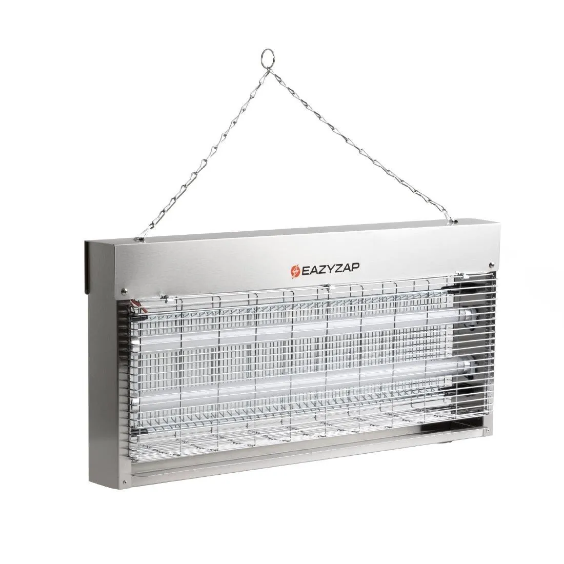 Insektenvernichter LED aus gebürstetem Edelstahl 20 W