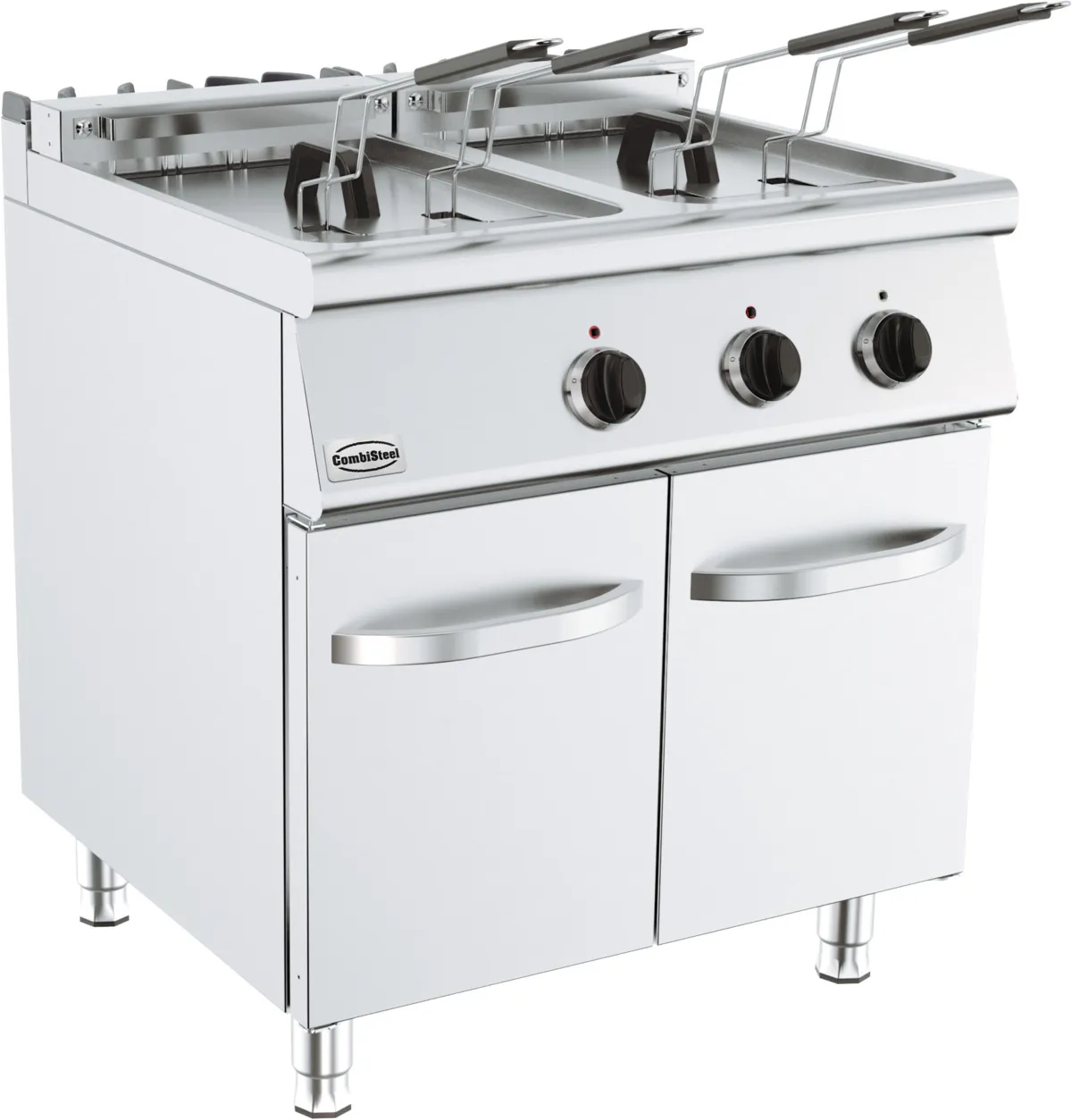 Elektrische Fritteuse auf Unterschrank - Serie 700 - 2 x 18 L