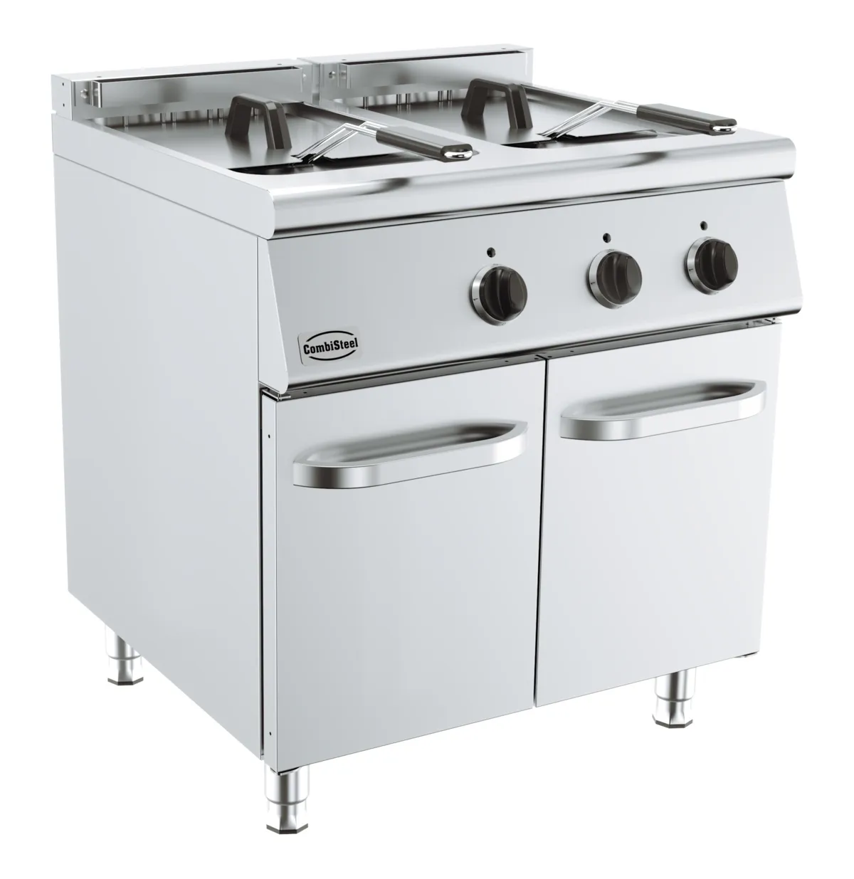 Elektrische Fritteuse auf Unterschrank - Serie 700 - 2 x 10 L