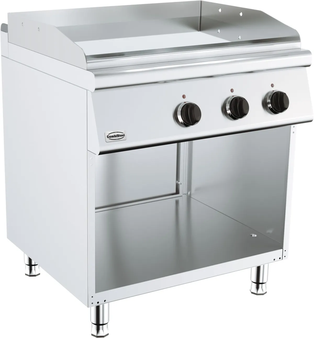 Elektrische Grillplatte mit glatter Platte Serie 700 - 800 x 700 mm