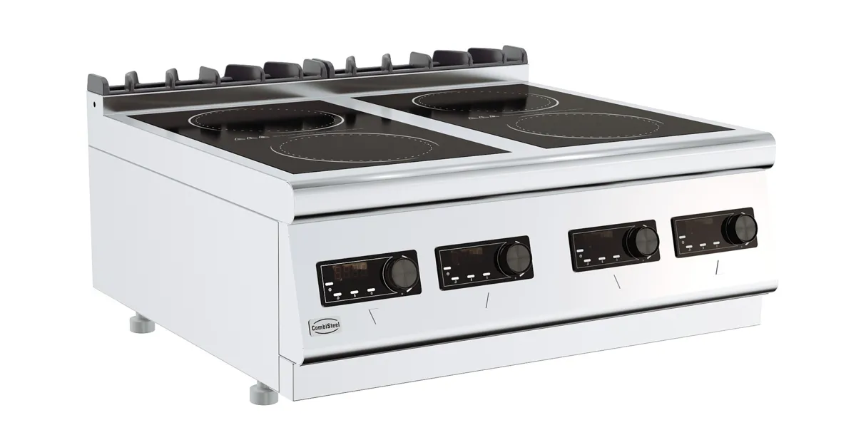 Elektro-Tischherd 700 - 4 Induktionskochfelder - 14000 W