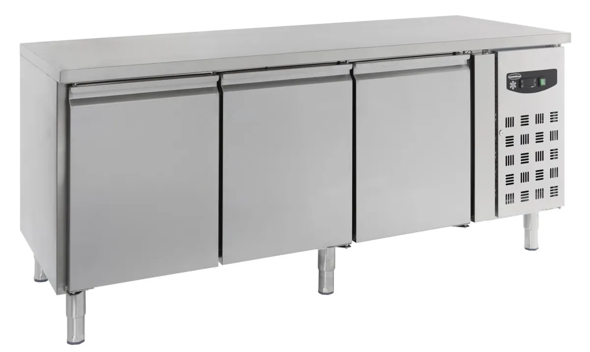 Positive Kühltisch 600 x 400 mit 3 Türen - 635 L