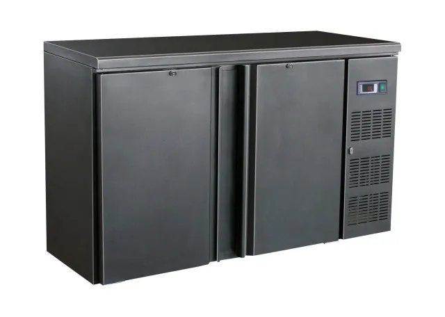 Rückkühlschrank mit 2 Flügeltüren - 350 L
