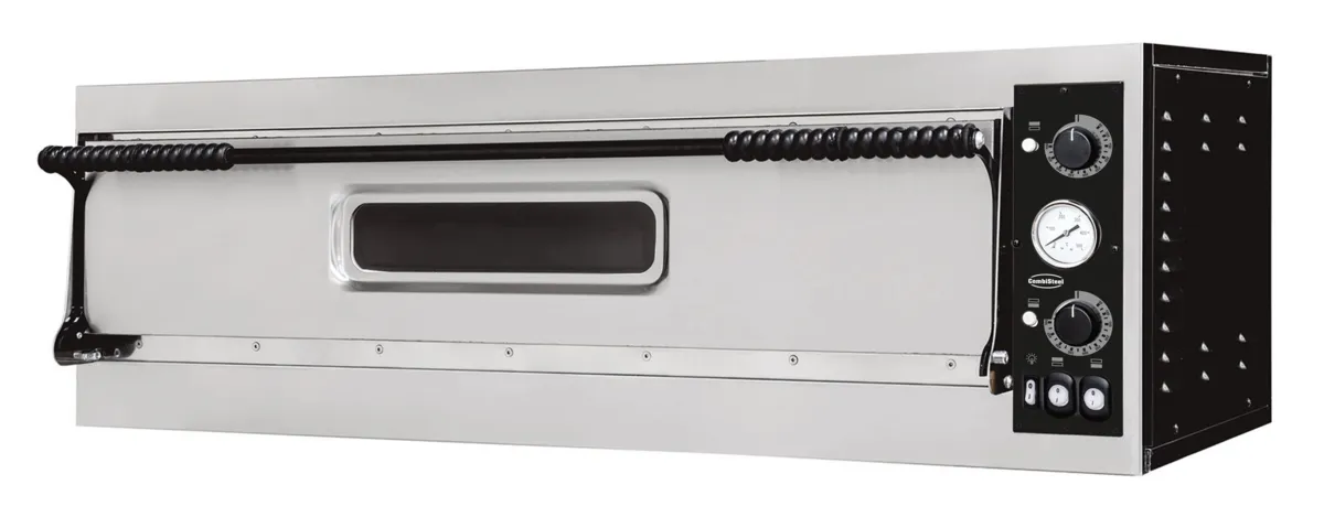 Pizzaofen mit 1 Kammer - 3 Pizzen - 400 V