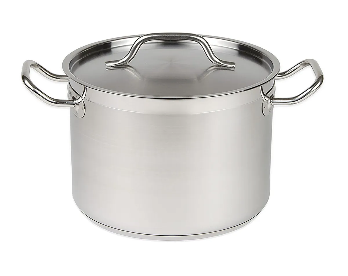 Edelstahl-Topf mit Deckel - ø 20 cm - 4 L