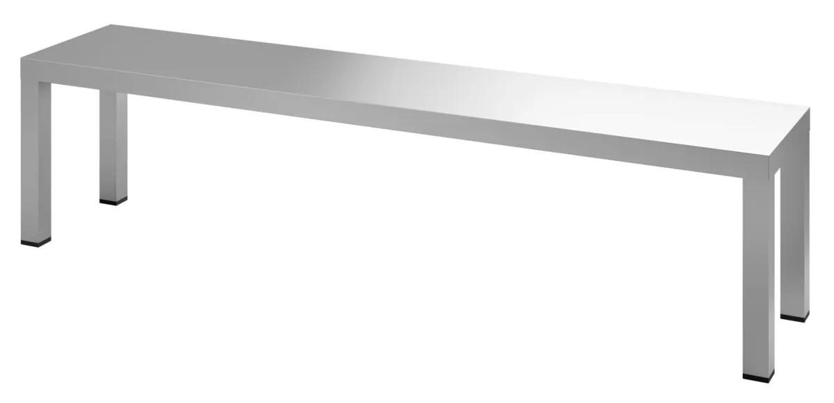 Abnehmbares Tischregal - 1 Ebene - L 1600 x T 300 mm