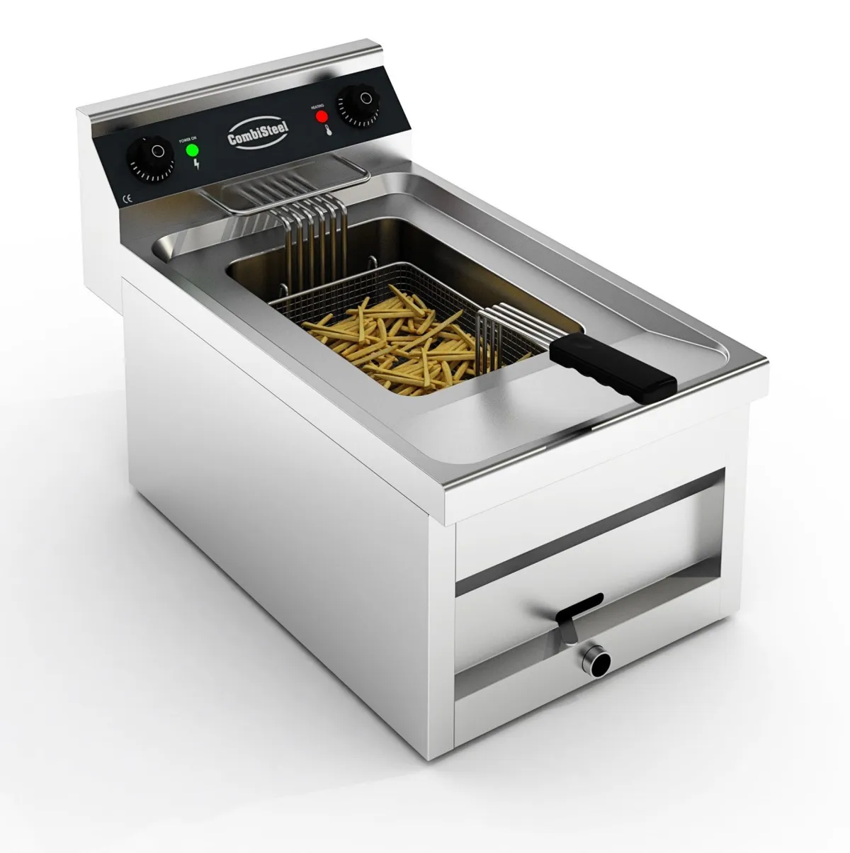 Elektrische Fritteuse zum Aufstellen - 12 L - 6000 W