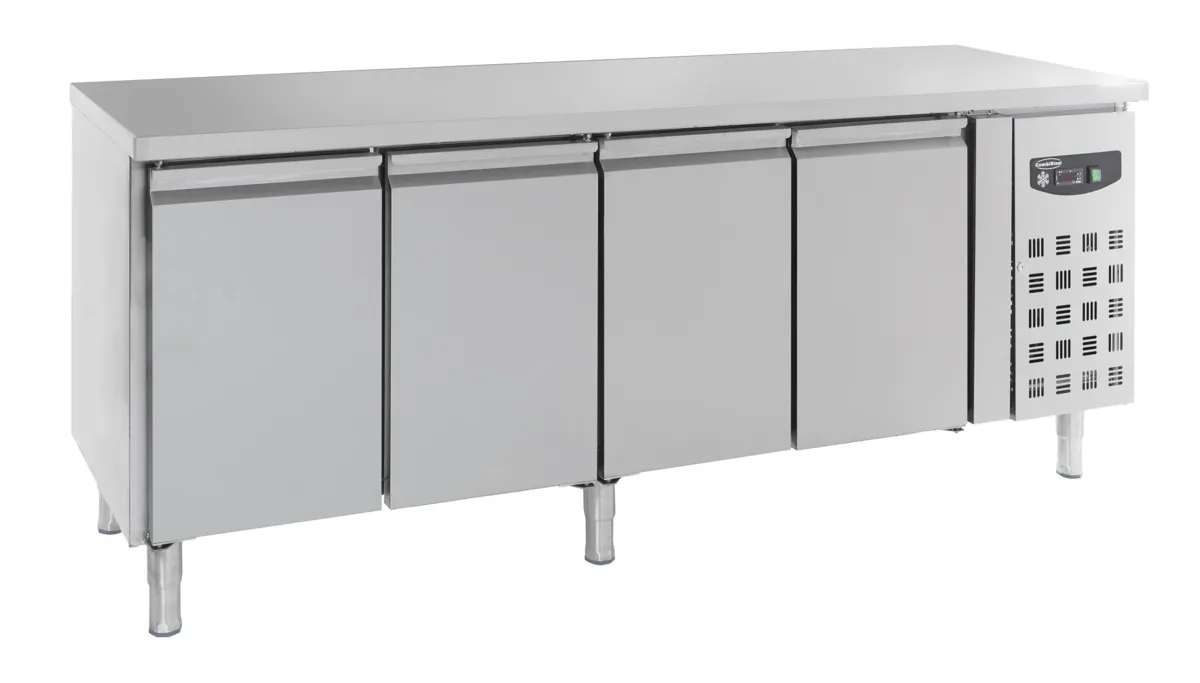 Positive Kühltisch GN 1/1 mit 4 Türen - 553 L