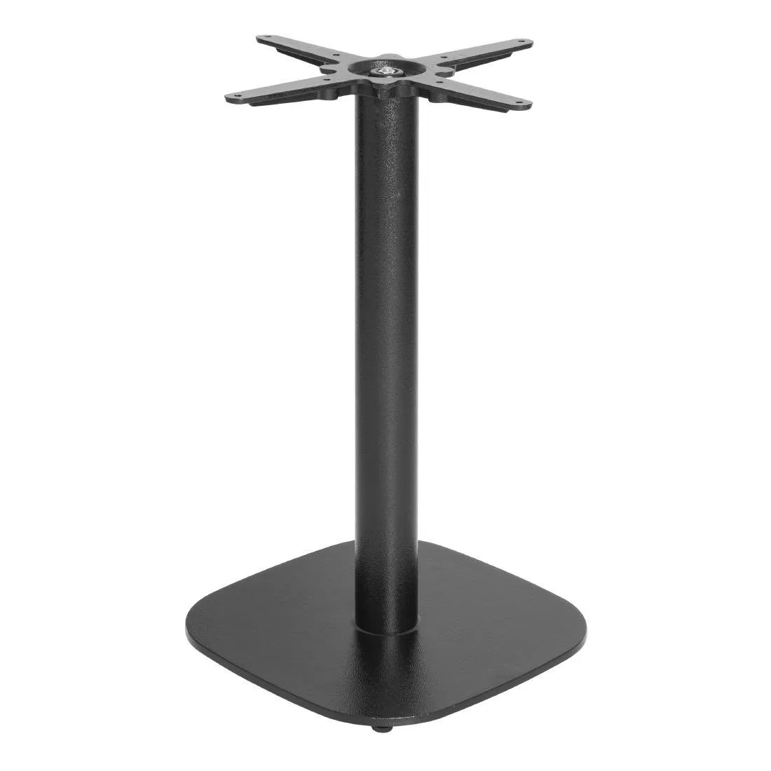 Tischbein aus schwarzem Gusseisen - 720 x 420 mm