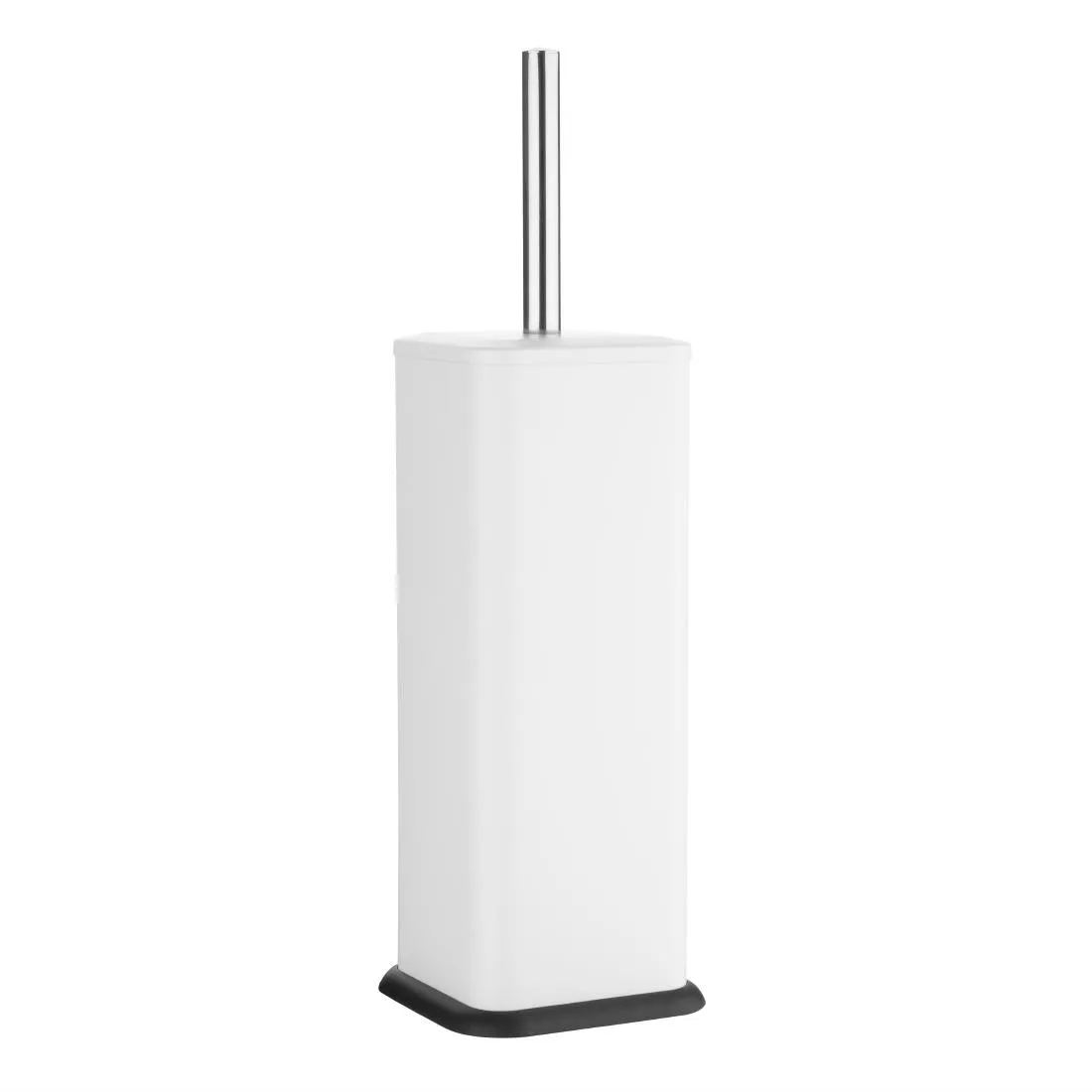 Brosse und Halter WC Quadrat Weiß