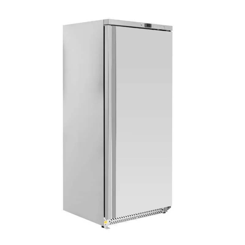 Professioneller Gefrierschrank 590 L Edelstahl, Umluftkühlung -18/-22 °C, 7 Ebenen, Volltür, Gas R290