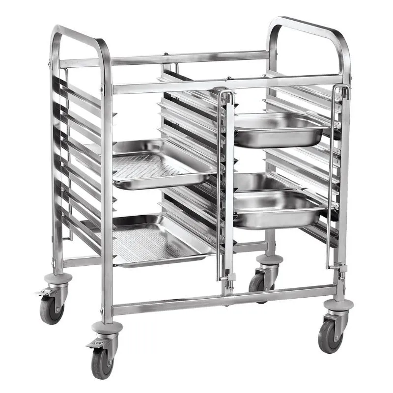 Doppelter Tablettwagen - 12 x GN 1/1